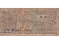 50 франка 1991, Бурунди