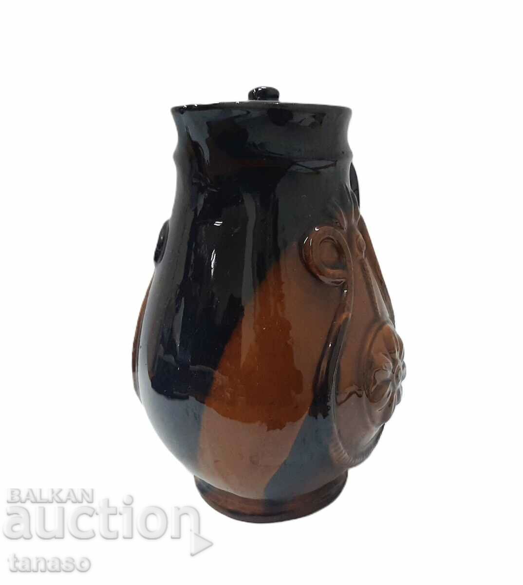 Large Glazed Ceramic Jug(9.2) with price 35.00 BGN | € 17.90 Large Glazed Ceramic Jug(9.2) with price 35.00 BGN | € 17.90