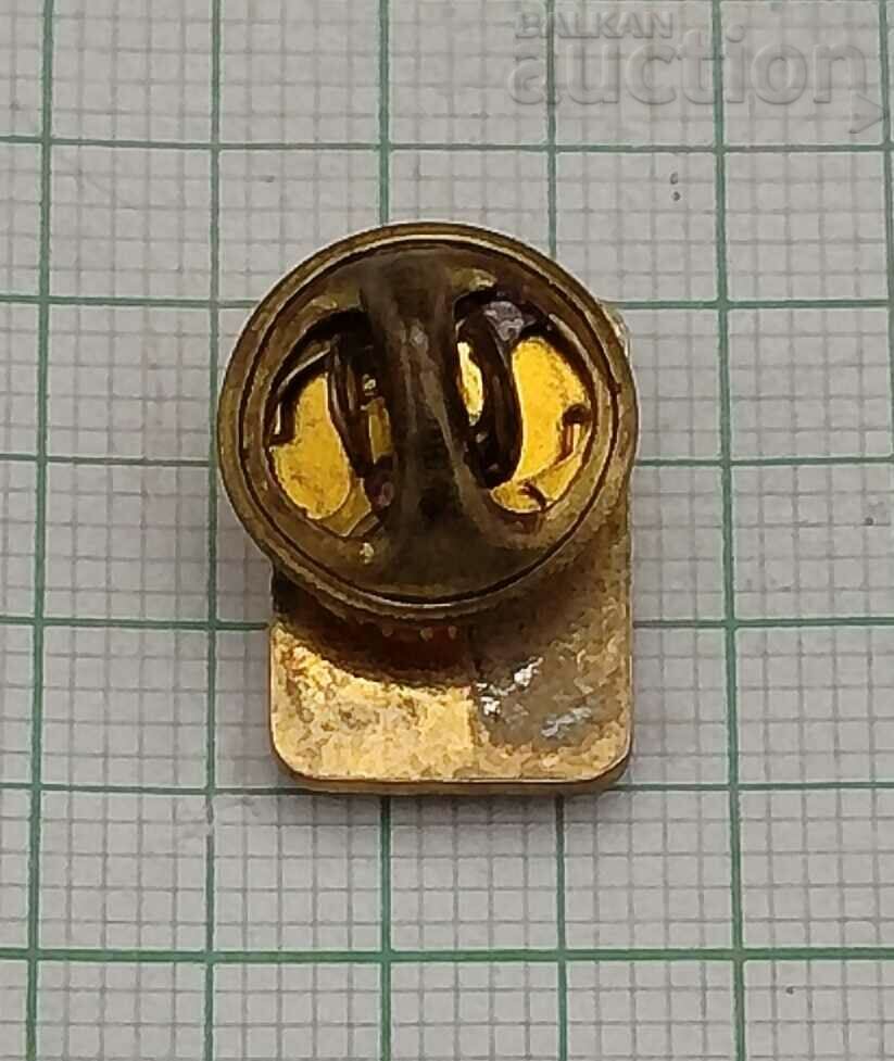 BASKETBALL FEDERATION GREECE BADGE PIN with price 5.00 BGN | € 2.56