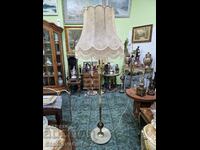 A wonderful antique onyx bronze floor lamp