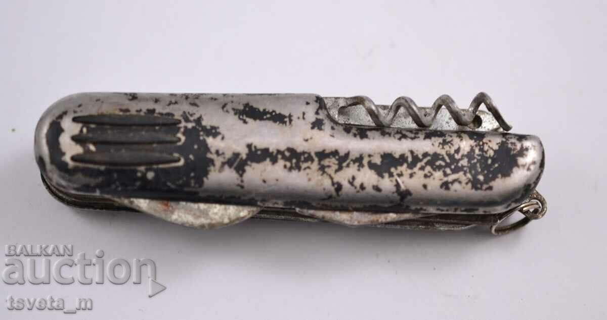Pocket knife with 7 tools - for repair or parts with price 2.00 BGN | € 1.02 Pocket knife with 7 tools - for repair or parts with price 2.00 BGN | € 1.02