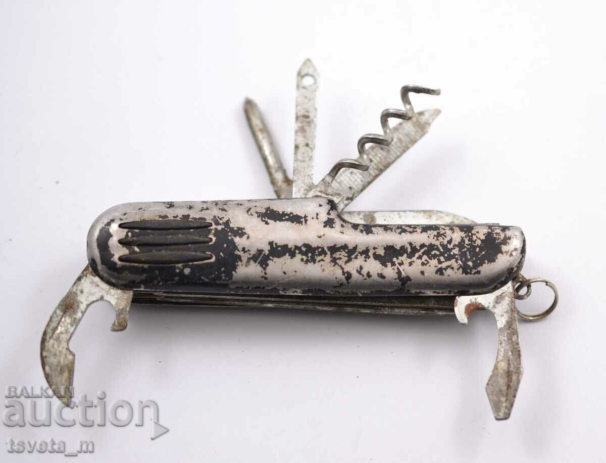 Auction Pocket knife with 7 tools - for repair or parts Auction Pocket knife with 7 tools - for repair or parts