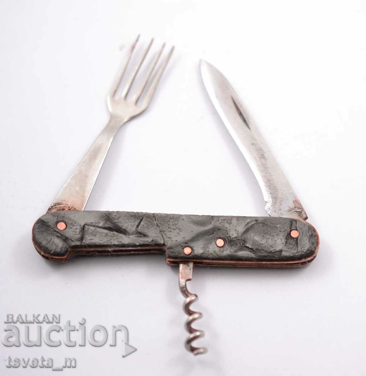 Джобно ножче с 3 инструмента - за ремонт или части