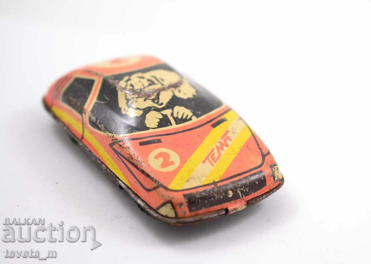 Delivery of Metal / sheet metal racing car - children's toys soc Delivery of Metal / sheet metal racing car - children's toys soc