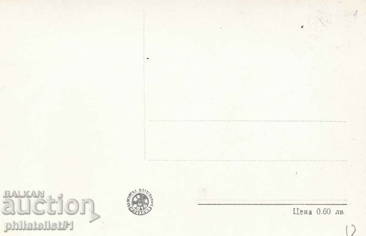 FEATHER CARD - VIEW CIRCA 1955 with price 12.00 BGN | € 6.14 FEATHER CARD - VIEW CIRCA 1955 with price 12.00 BGN | € 6.14