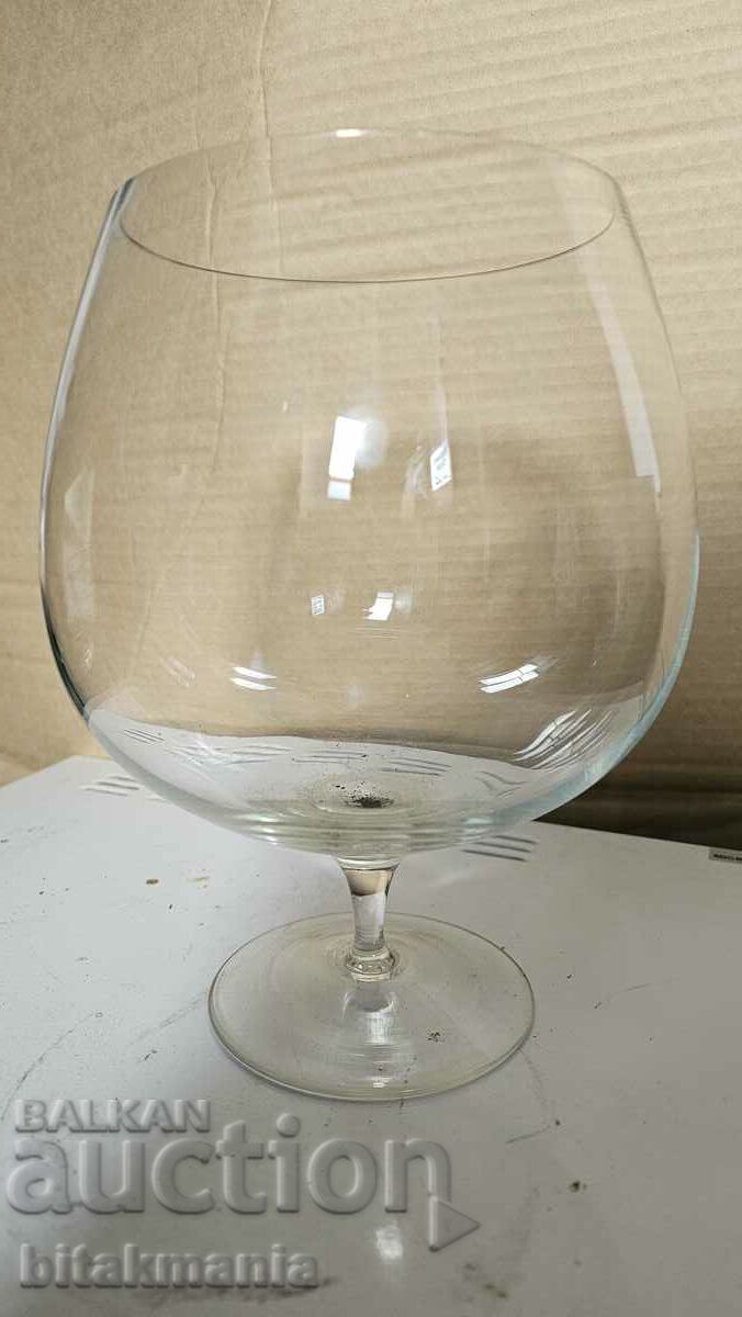 A huge glass