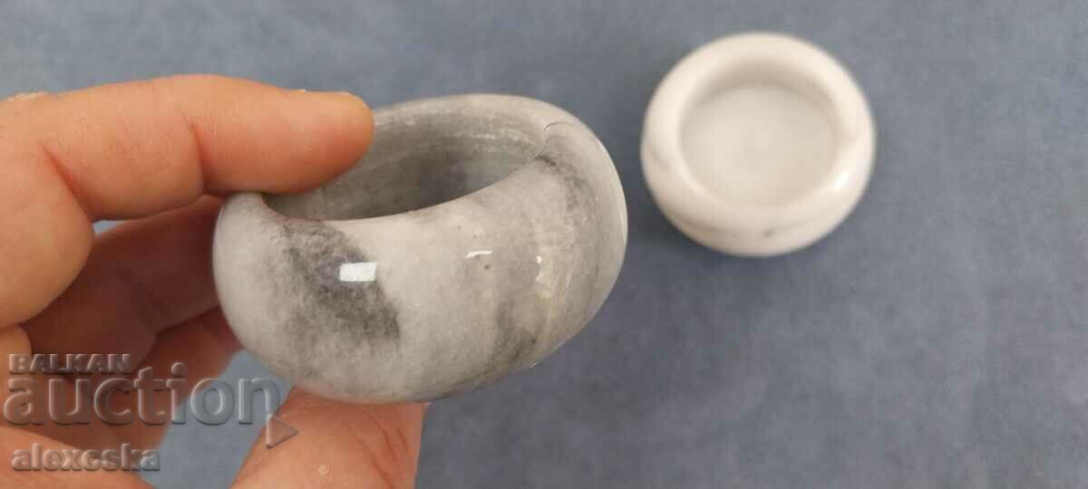 Доставка на Комплект свещници - Мрамор Доставка на Комплект свещници - Мрамор