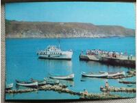 Postcard CHERNOMORETS, BURGA DISTRICT - the port