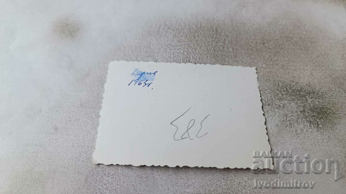 Photo Varna Man and boy on the beach 1963 with price 1.85 BGN | € 0.95 Photo Varna Man and boy on the beach 1963 with price 1.85 BGN | € 0.95