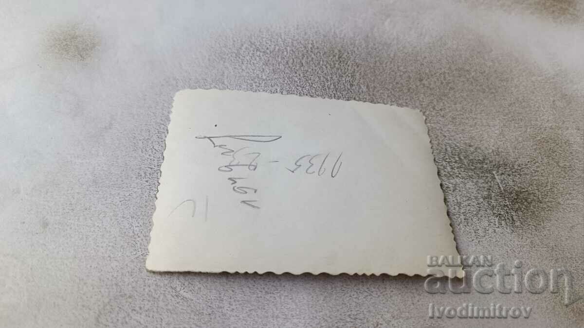 Photo Two young girls in vintage swimsuits sitting on a rock with price 1.85 BGN | € 0.95