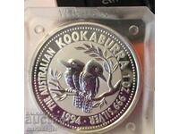 1 dollar 1994 Australia 1 oz KOOKABURA PROOF UNC Silver