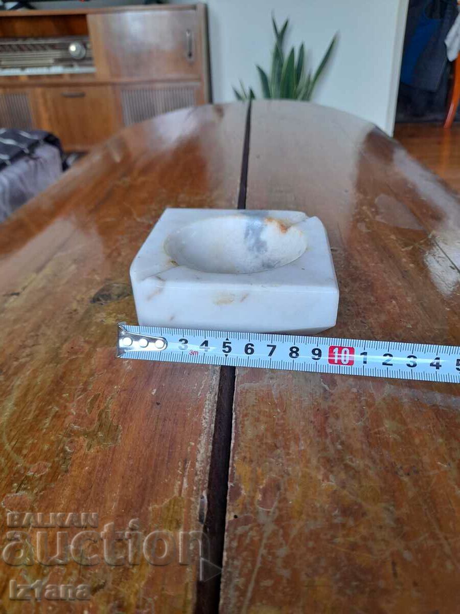 Auction Old Marble Ashtray Auction Old Marble Ashtray