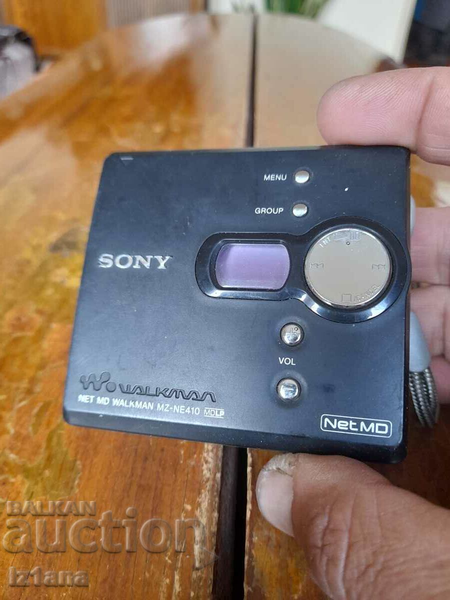 Walkmen Sony NetMD MZ-NE410 with price 130.00 BGN | € 66.47