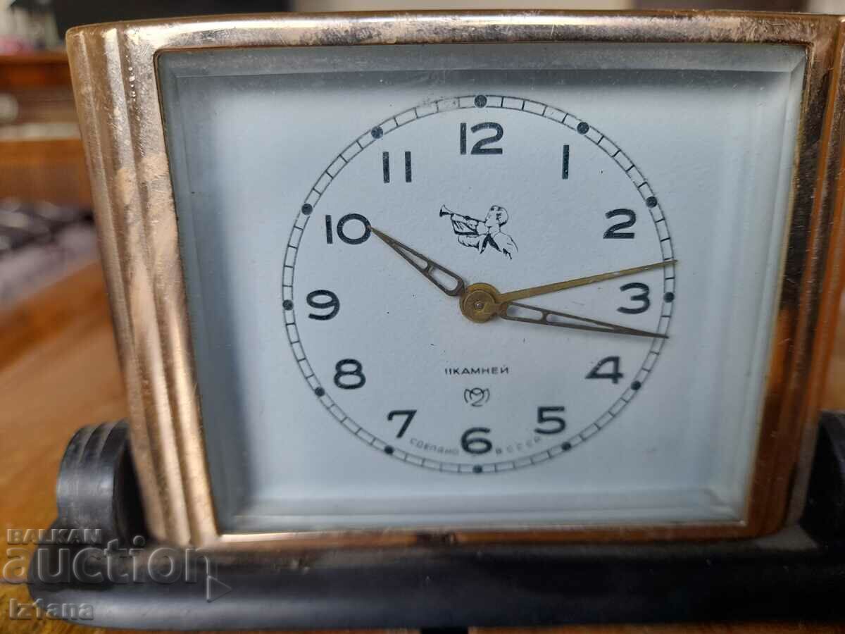 Old table clock alarm clock Pioneer with price 27.00 BGN | € 13.80 Old table clock alarm clock Pioneer with price 27.00 BGN | € 13.80