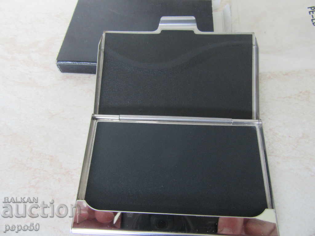 NEW LUXURY METAL BUSINESS CARD with price 4.00 BGN | € 2.05 NEW LUXURY METAL BUSINESS CARD with price 4.00 BGN | € 2.05