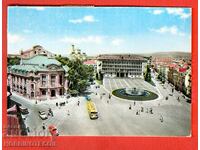 BULGARIA TRAVEL CARD VARNA THEATER GDR before 1960