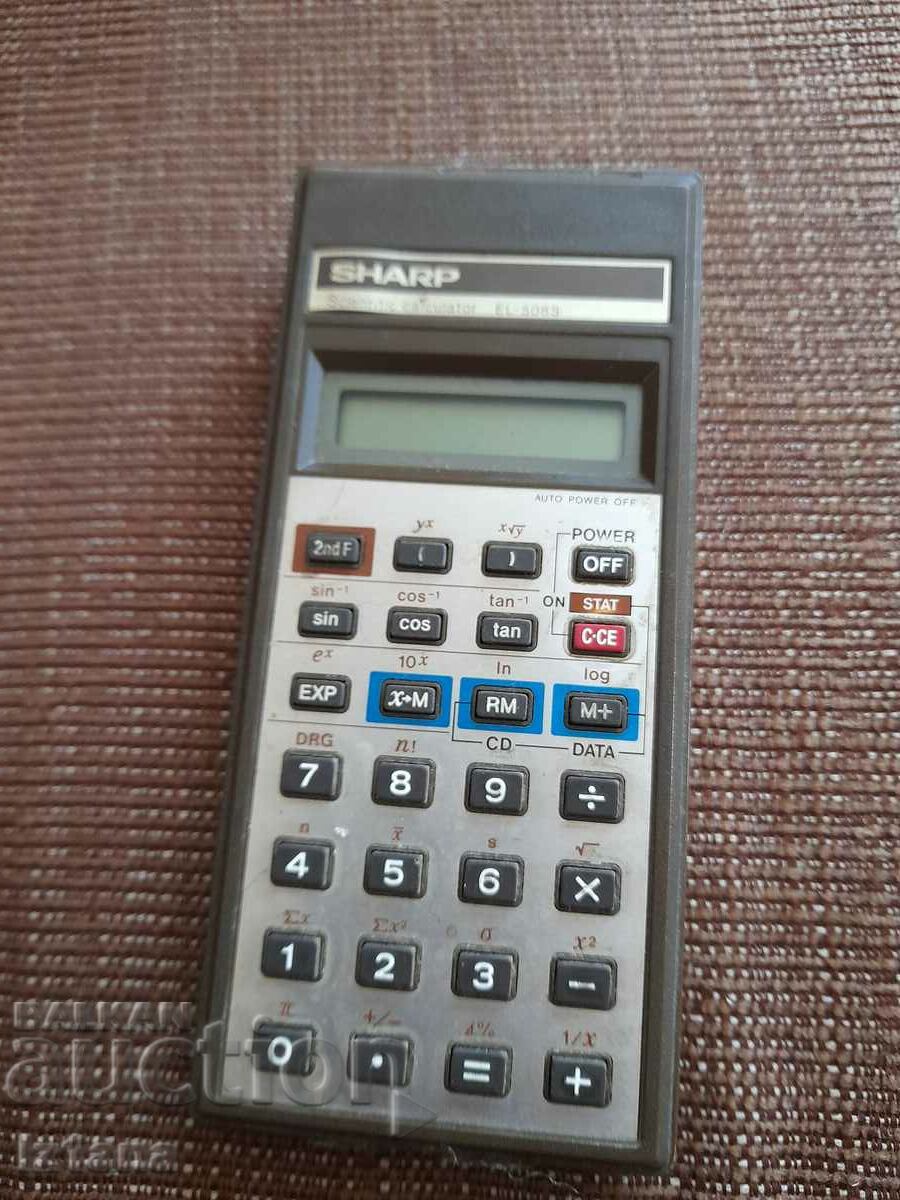 Стар калкулатор Sharp EL 508S