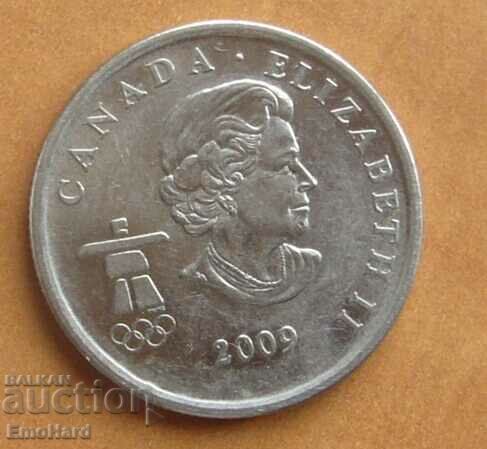 Canada 25 Cent 2009 - Vancouver Cross Country with price 1.40 BGN | € 0.72