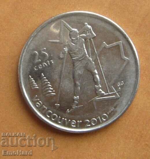 Canada 25 Cent 2009 - Vancouver Cross Country
