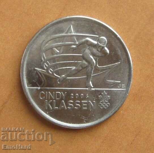 Канада 25 цента   - 2009 Синди Класен