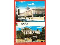 BULGARIA TRAVELED CARD SOFIA IX FESTIVALUL TINERETULUI