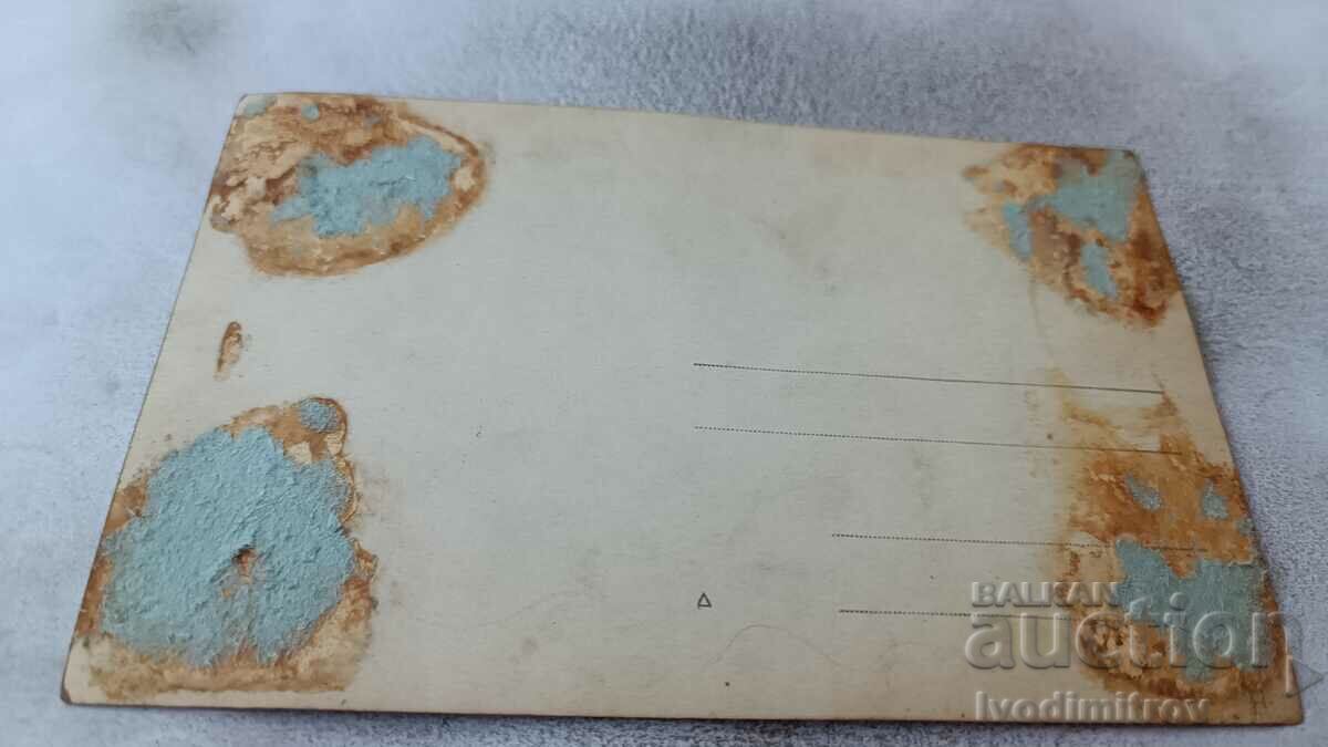 Photo Two young girls in front of a war memorial with price 4.35 BGN | € 2.22