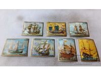 Postage stamps PARAGUAY Sailing ships