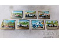 Postage stamps PARAGUAY Racing cars