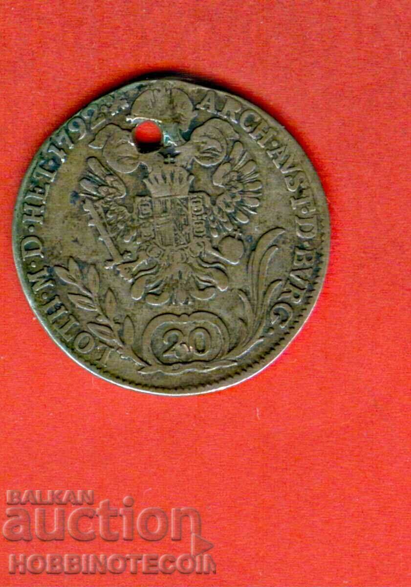 AUSTRIA AUSTRIA 20 - issue - issue 1783 - SILVER