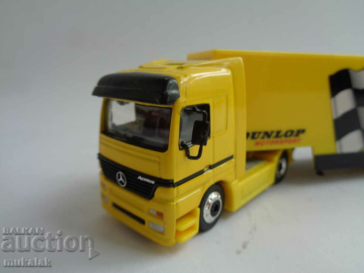 1:87 H0 SCHUCO MERCEDES ACTROS TRUCK TRUCK TROLLEY MODEL - 5