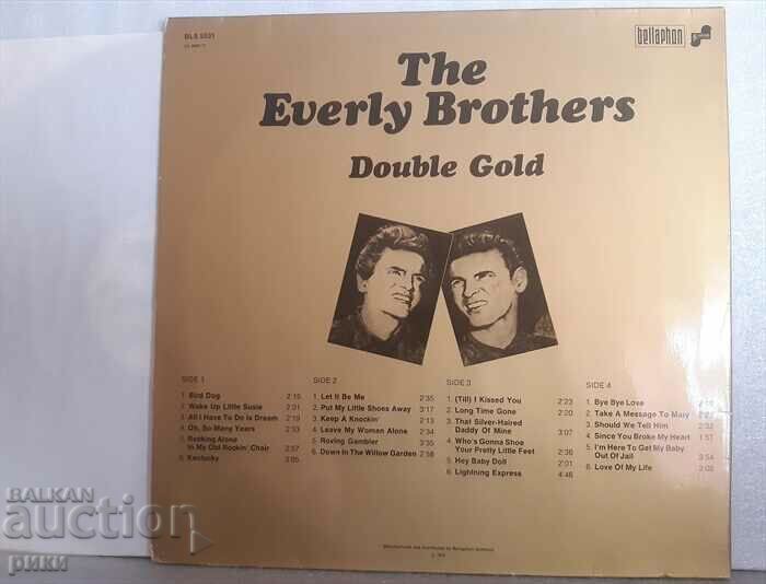 Everly Brothers – Double Gold - 2 LP with price 34.00 BGN | € 17.38 Everly Brothers – Double Gold - 2 LP with price 34.00 BGN | € 17.38