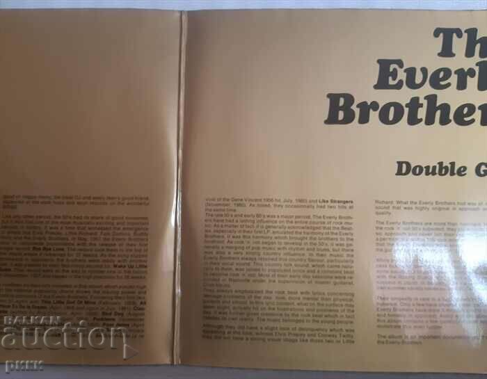 Auction Everly Brothers – Double Gold - 2 LP Auction Everly Brothers – Double Gold - 2 LP