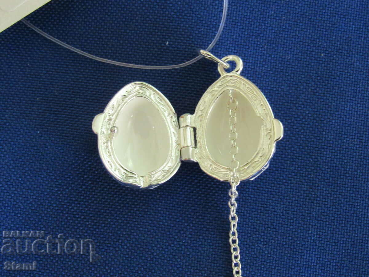 Delivery of Fine women's pendant necklace - Faberge egg, new Delivery of Fine women's pendant necklace - Faberge egg, new