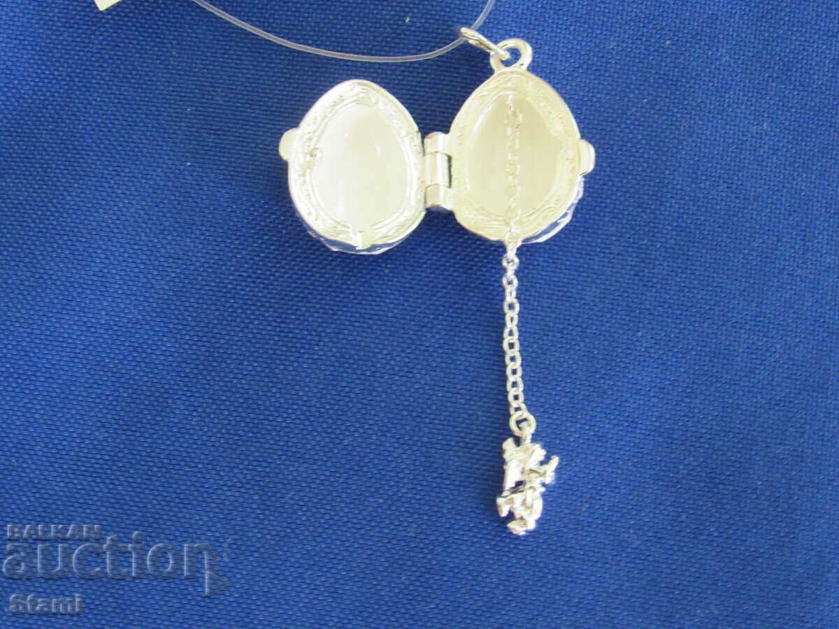 Fine women's pendant necklace - Faberge egg, new - 5 Fine women's pendant necklace - Faberge egg, new - 5