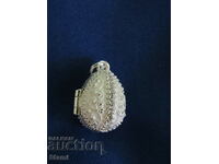 Fine women's pendant necklace - Faberge egg, new