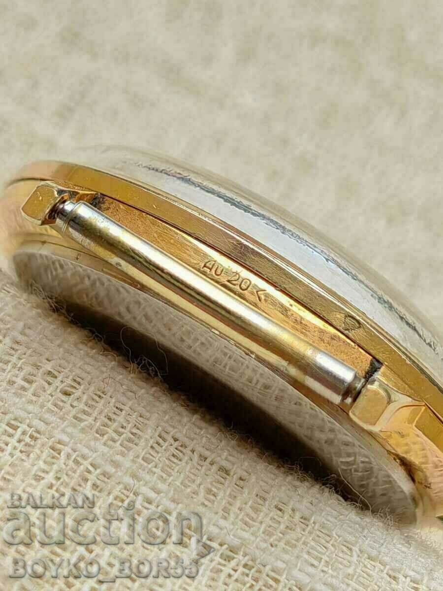 Рядък Модел Руски Мъжки СССР Позлатен Ръчен Часовник Ракета - 7 Рядък Модел Руски Мъжки СССР Позлатен Ръчен Часовник Ракета - 7