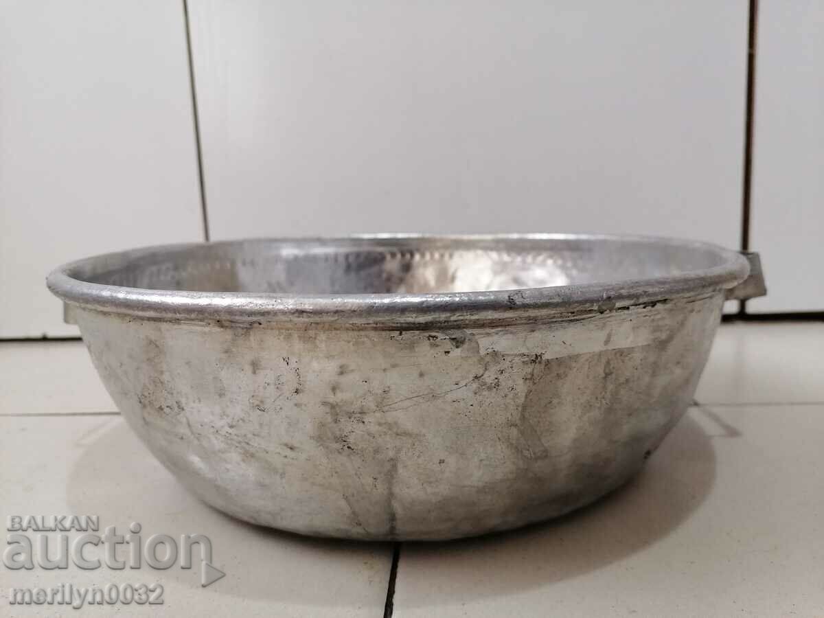 Tinned tray, household dish, copper, blue - 5 Tinned tray, household dish, copper, blue - 5