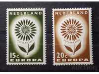 Olanda 1964 Europa CEPT Flowers MNH