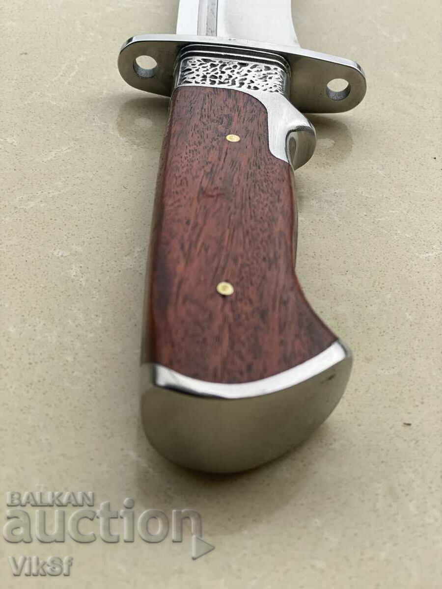 Stable and heavy hunting knife, blade 180 x 300 - 5