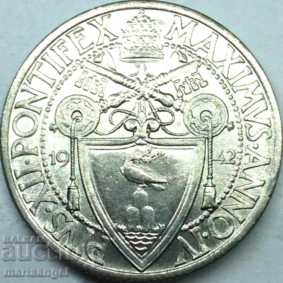 1 Lira 1942 Vatican