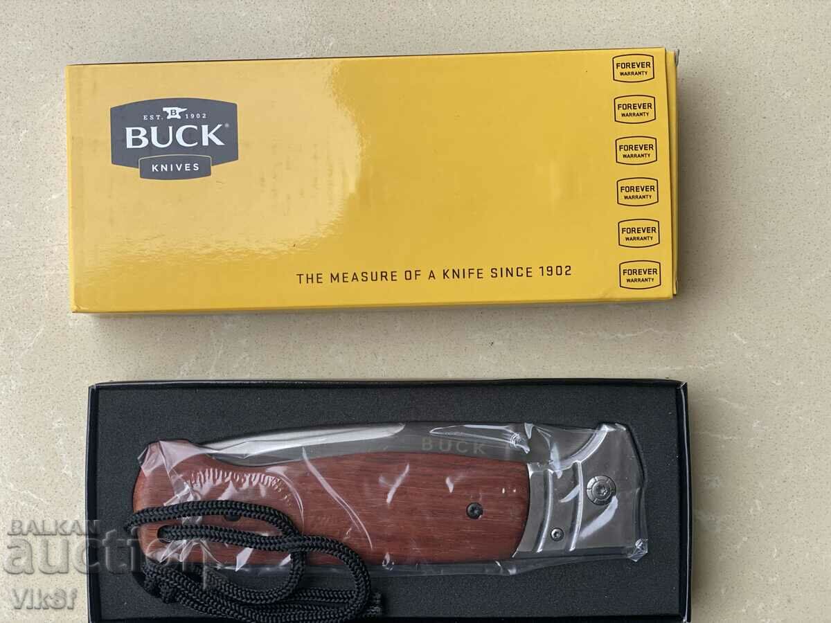 Huge folding knife BUCK-115x275 with price 30.50 BGN | € 15.59 Huge folding knife BUCK-115x275 with price 30.50 BGN | € 15.59