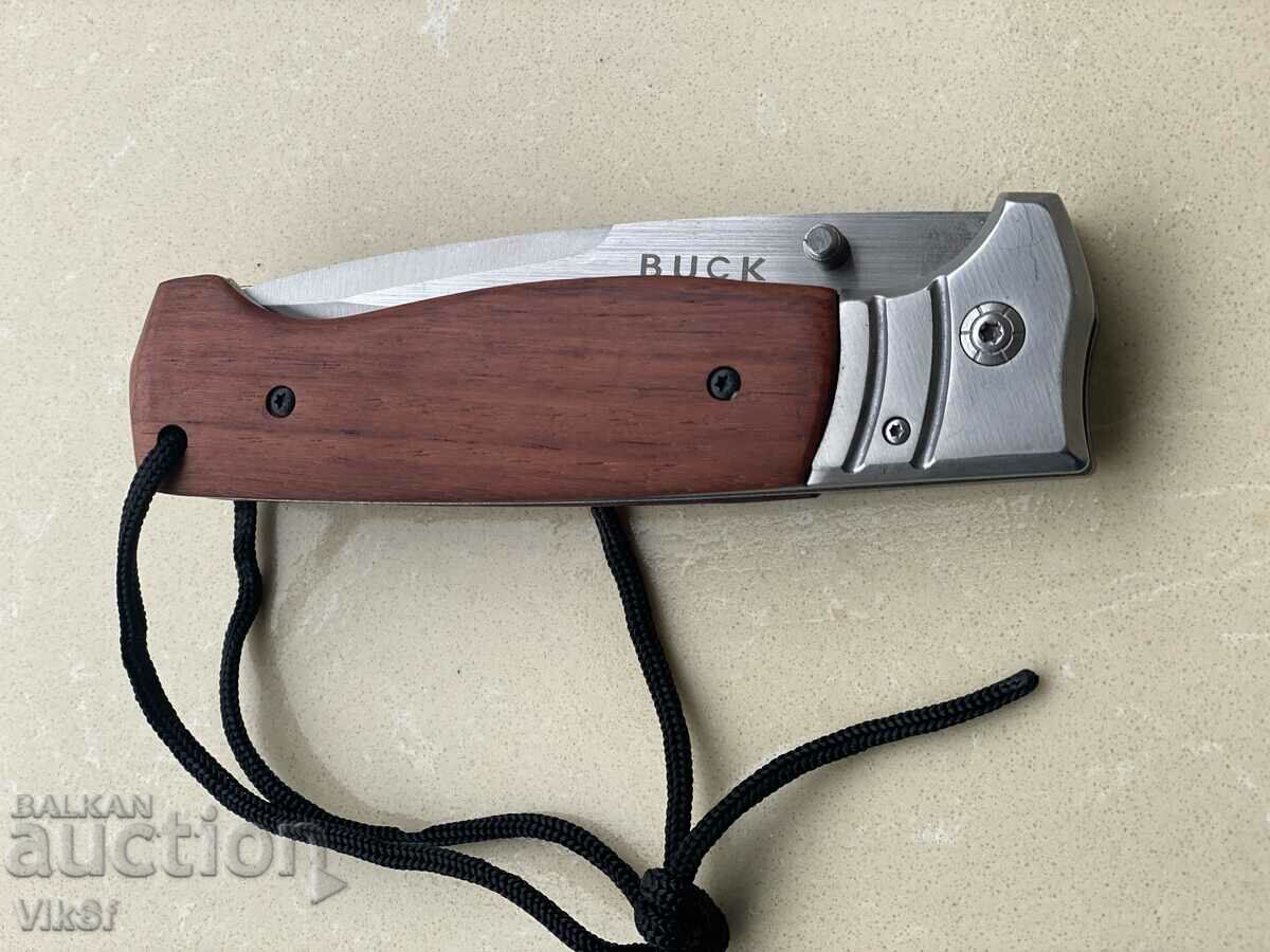 Auction Huge folding knife BUCK-115x275 Auction Huge folding knife BUCK-115x275
