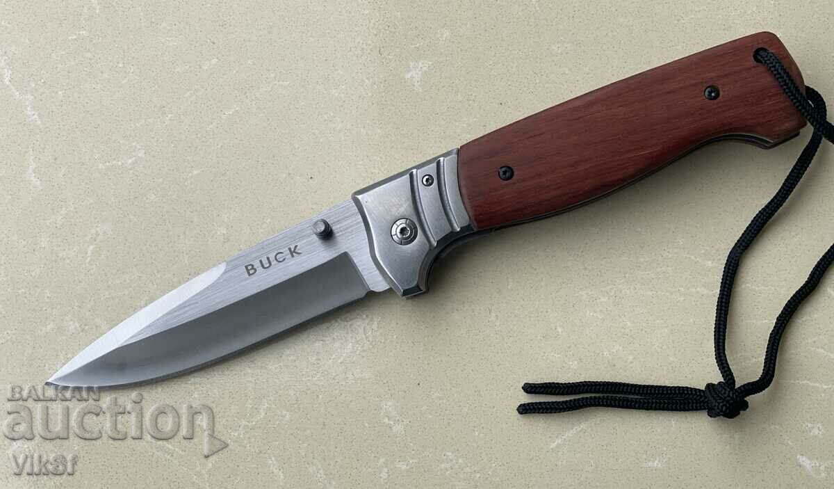 Huge folding knife BUCK-115x275 - 5 Huge folding knife BUCK-115x275 - 5