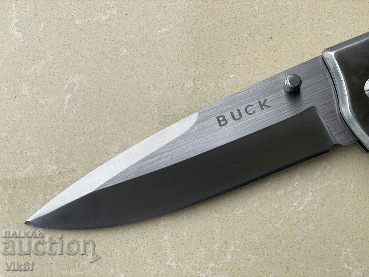 Huge folding knife BUCK-115x275 - 6 Huge folding knife BUCK-115x275 - 6
