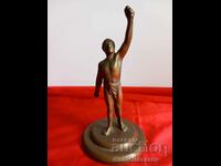Old Small Bronze Plastic, Statuette ATHLETE 1930s