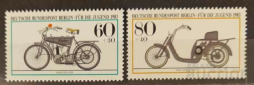 Германия/Берлин 1983 Мотоциклети MNH