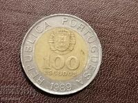 1989 100 escudos Portugalia