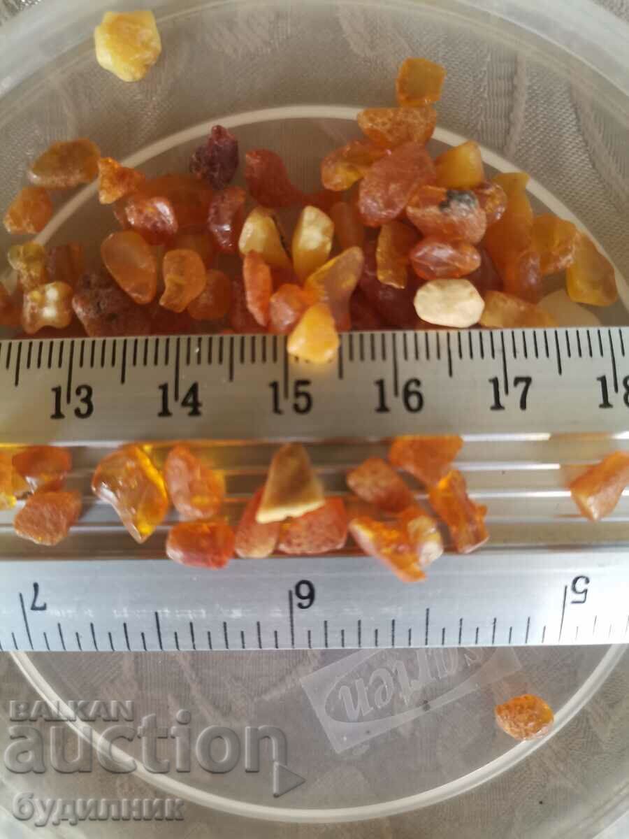 Delivery of Natural Baltic amber. 50 grams of BZC