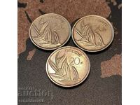 Νομίσματα Βέλγιο 20 φράγκα, 1980-1982