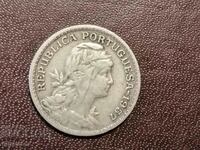 1957 year 50 centavos Portugal